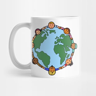 Save Planet Globe Environment Protection Mug